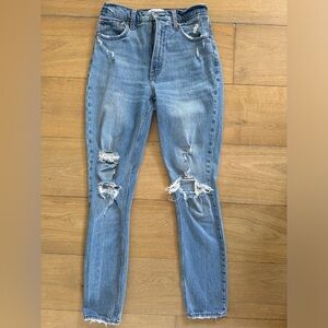 Abercrombie Women’s High Rise Skinny Jeans